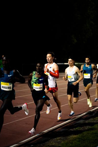 Maximilian Thorwirth (SFD 75 Duesseldorf-Sued) ueber 5000m am 28.05.2022 waehrend der World Athletics Continental Tour IFAM Oordegem in Oordegem